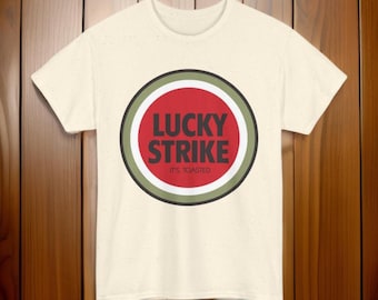 Lucky Strike Vintage Logo T-shirt - Etsy