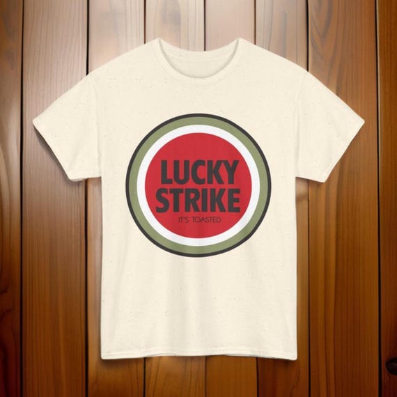 Vintage Lucky Strike T-shirt: Retro Graphic Unisex Tee - Etsy
