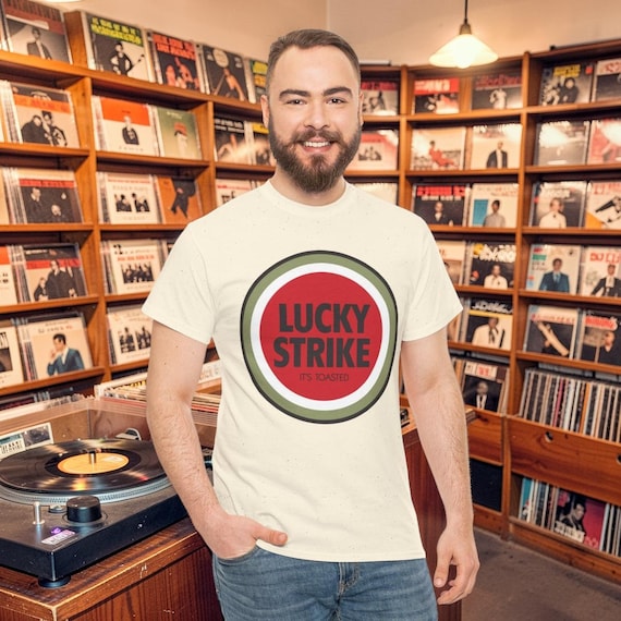 Vintage Lucky Strike T-shirt: Retro Graphic Unisex Tee - Etsy