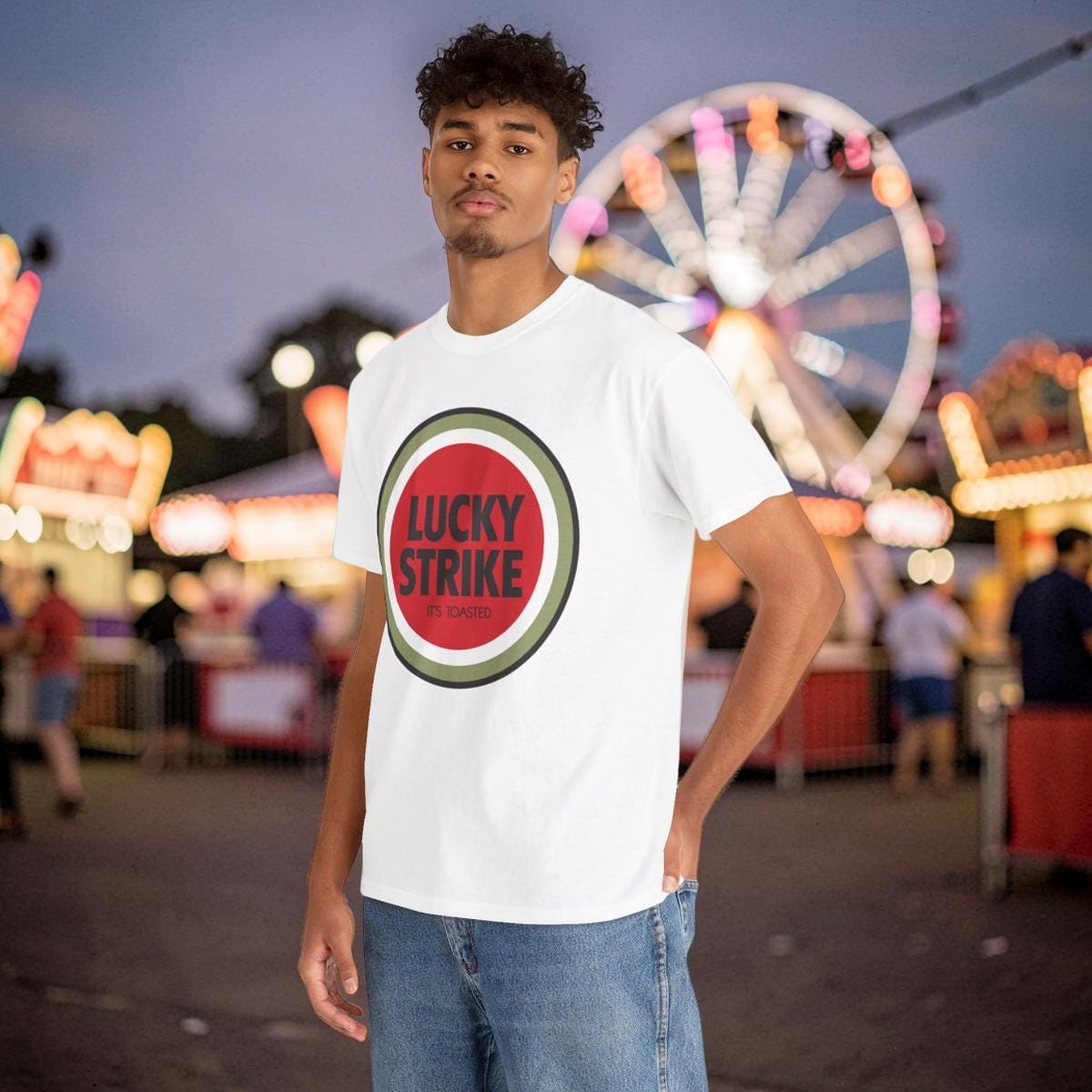 Vintage Lucky Strike T-shirt: Retro Graphic Unisex Tee - Etsy