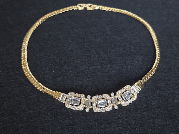 Vintage Statement Givenchy Necklace - image 2