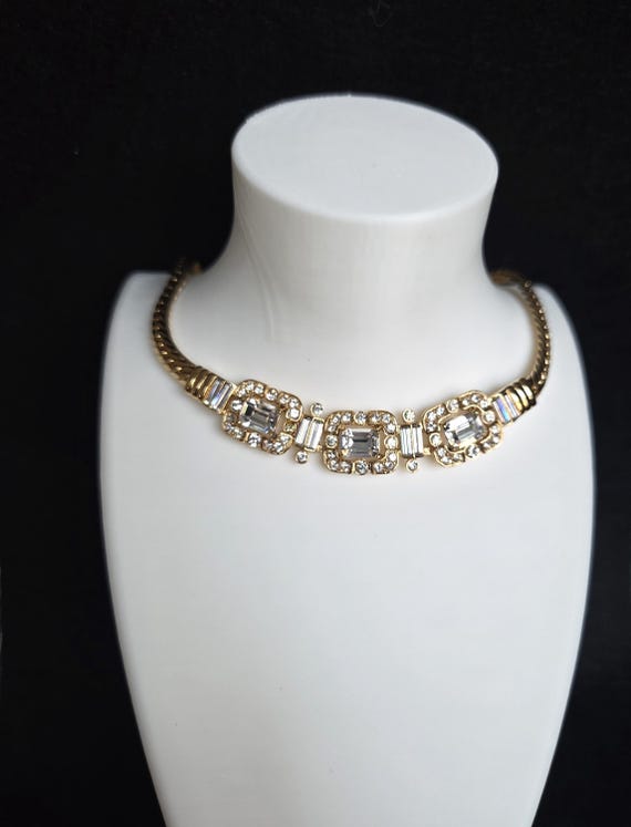 Vintage Statement Givenchy Necklace - image 5