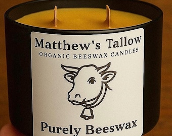 Natural Beeswax Candles: Handmade with Essential Oils
