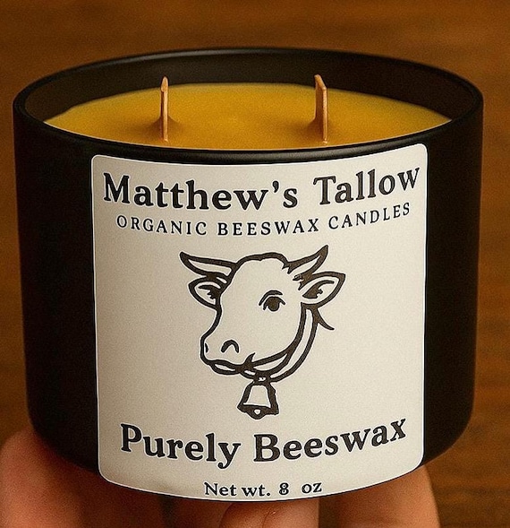 Natural Beeswax Candles: Handmade with Essential Oils