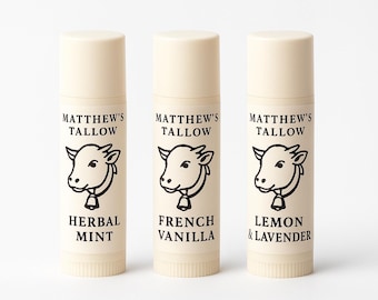 Organic Tallow & Beeswax Lip Balm