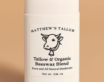 Desodorante de magnesio y sebo de Matthew
