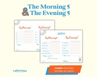 COMBO : The Morning 5 & The Evening 5 - Bleu