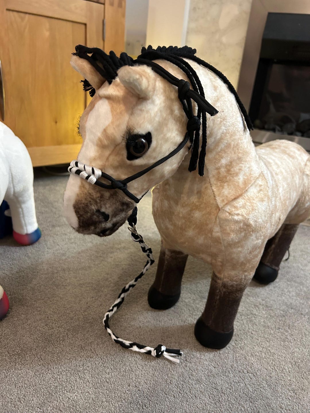 Handmade Rope Halter and Lead Rope for Mini Lemieux Toy Horses - Etsy