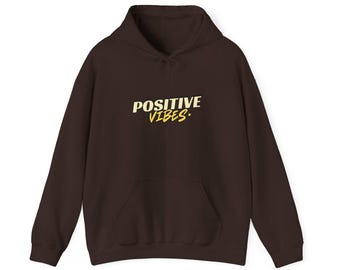 Hoodie met positieve vibes