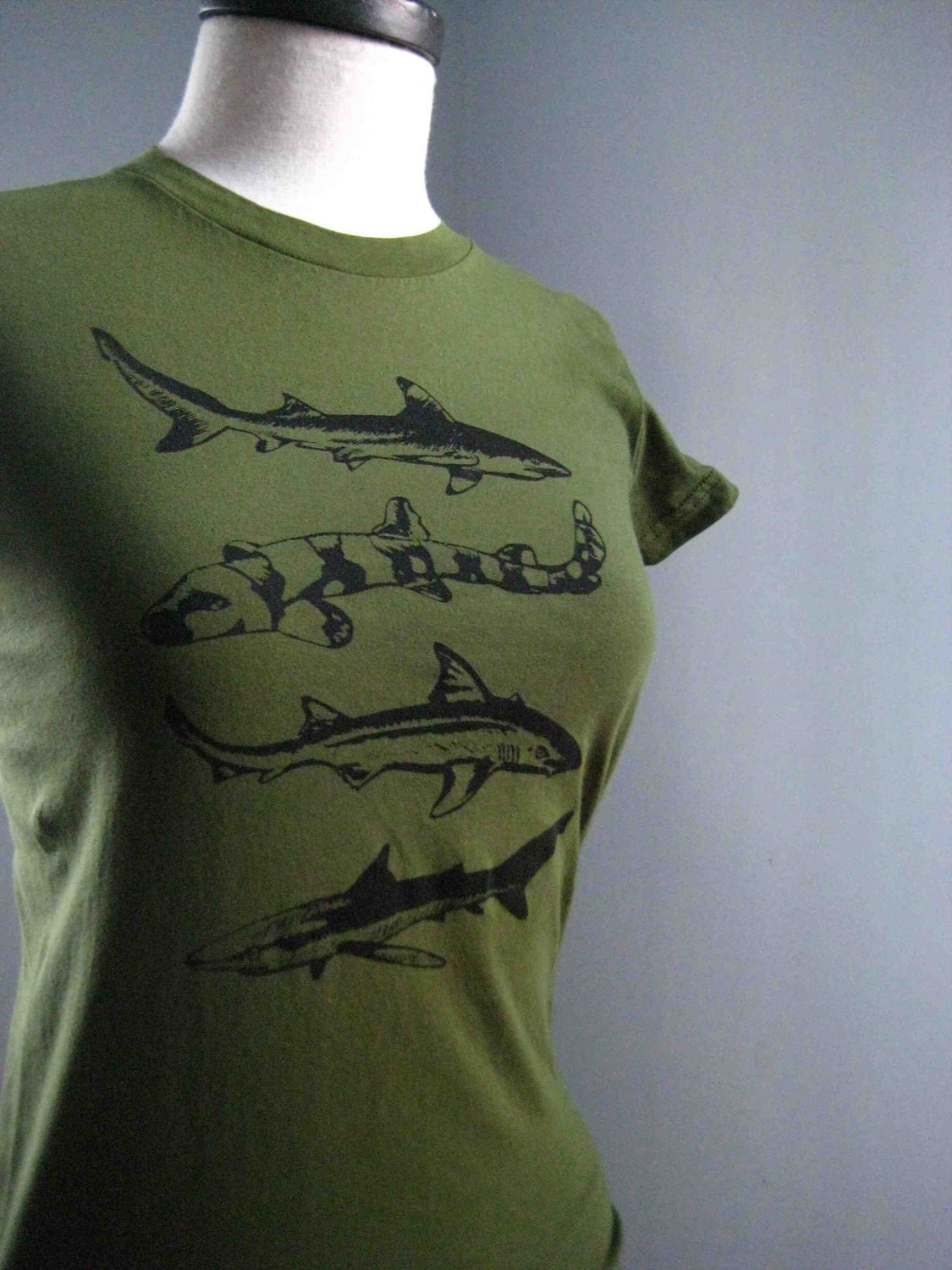 Sharks T Shirt Women's Organic - Etsy
