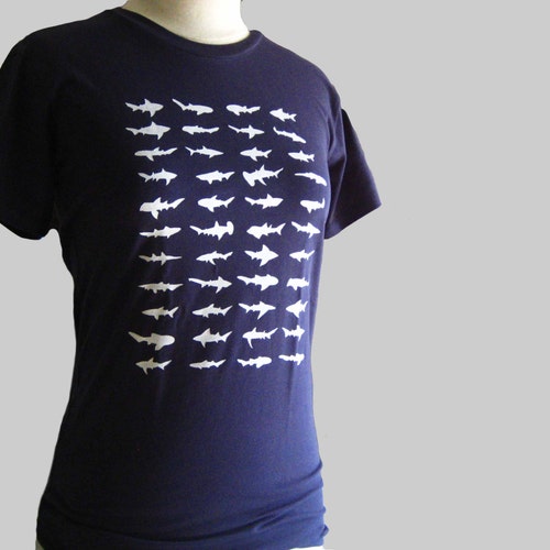 Sharks T Shirt Women's Organic - Etsy