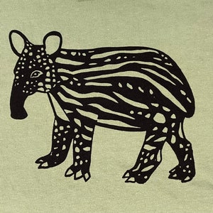 Baby Tapir Organic Kids T Shirt image 2