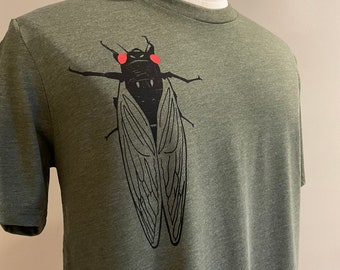 Cicada tee green Unisex