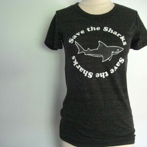 Save the Sharks Women's T shirt image 5