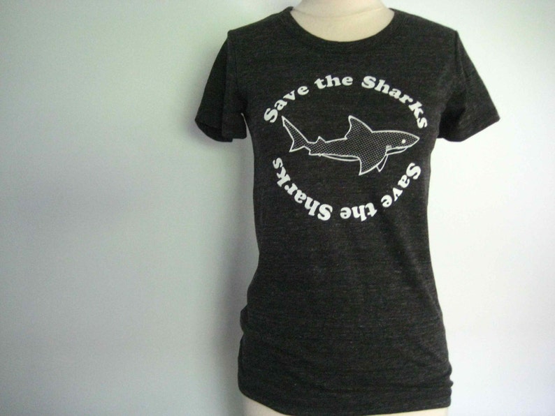 Save the Sharks Women's T shirt image 5