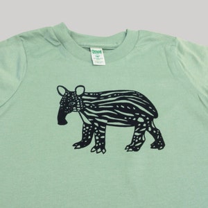 Baby Tapir Organic Kids T Shirt image 3