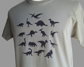 Dinosaur T Shirt Green Organic