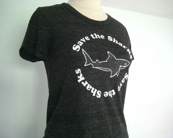 Save the Sharks Women's T shirt