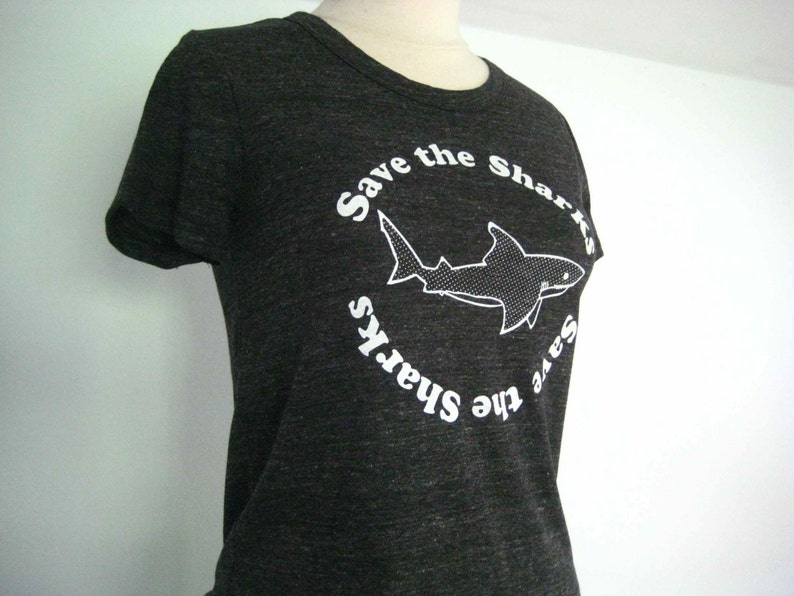 Save the Sharks Women's T shirt image 1