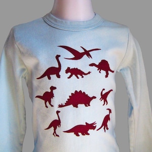 Dinosaur Long Sleeved Kids T Shirt