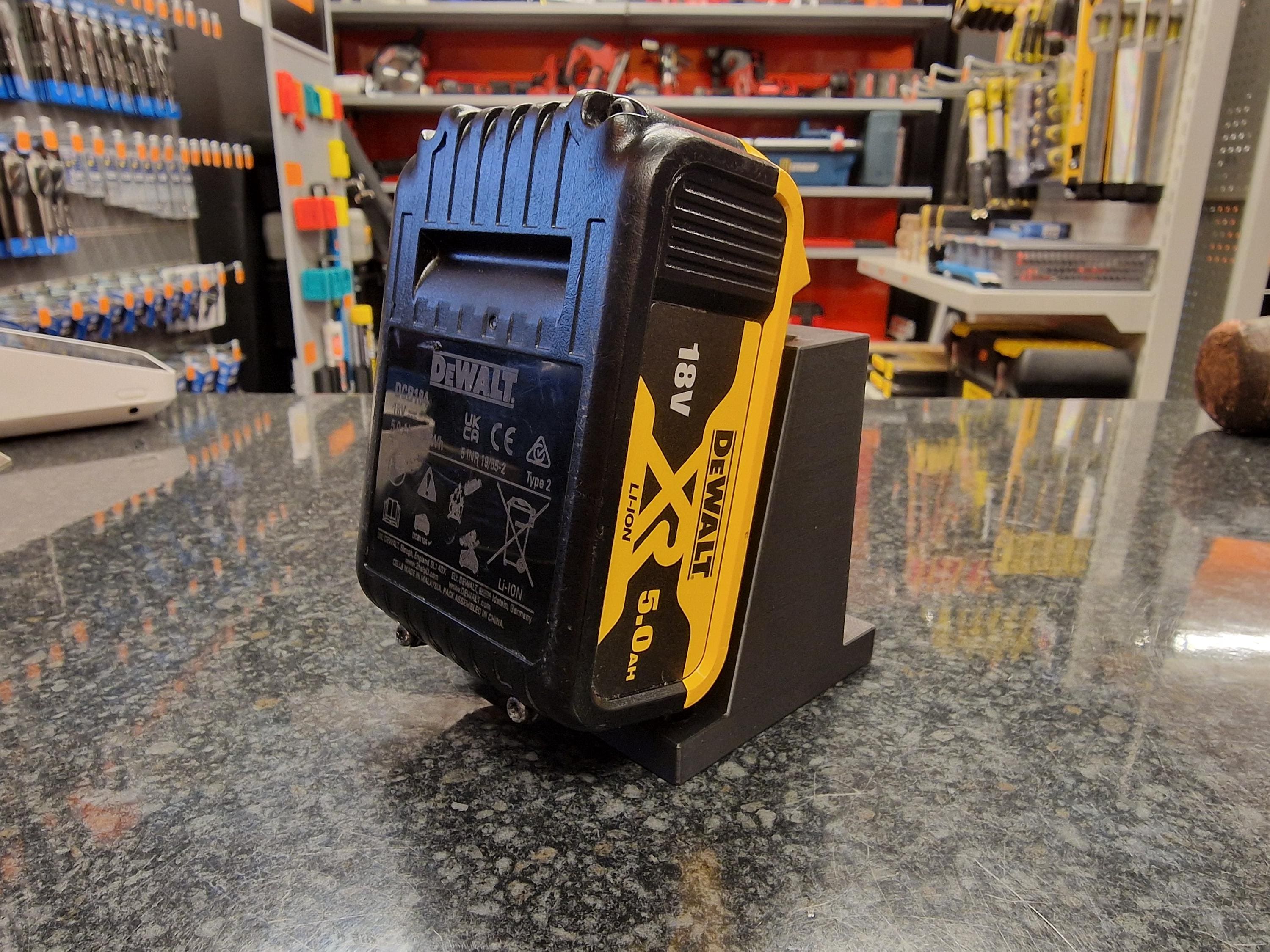 Dewalt XR Battery Wall / Bench Mount * Van / Workshop / Transport