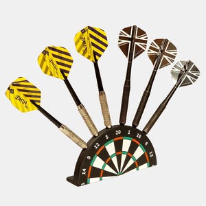 Dartbord darthouder: dartopberger, gameroomdecor, man Cave, cadeau-idee