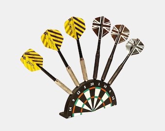 Dart Board Dart Holder: Darts Organizer, Game Room Decor