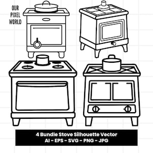 Ensemble poêle de cuisine SVG | Cuisine PNG | Vecteur De Cuisine | Clip art de cuisine pour mug, vêtements, etc. | Fichiers Svg pour cuisine | Png Ai Jpg Eps