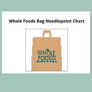 Whole Foods Bag - Digitale Stickvorlage