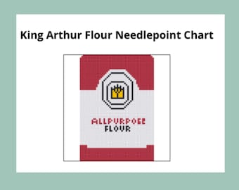 King Arthur All Purpose Flour - Needlepoint Digital Chart