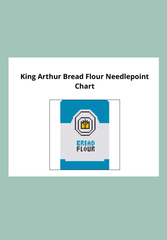 King Arthur Bread Flour - Digital Needlepoint Chart
