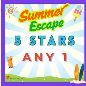 Mogo 5 Stars Sticker (ANY ONE) - Summer Escape Album