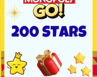 Monopoly Go! Stars Boosting - 200 Stars