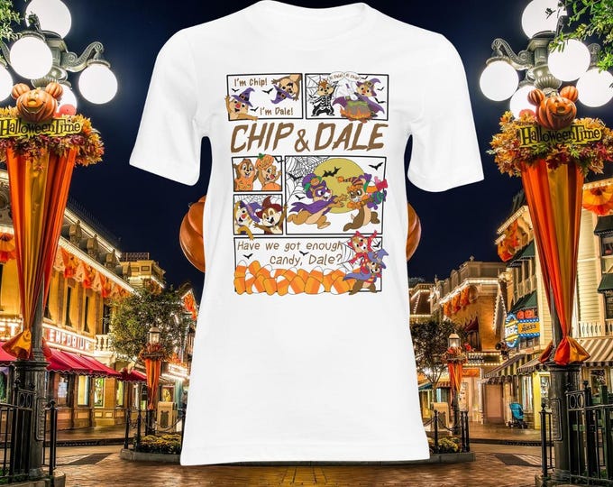 Chip and Dale Halloween Comic