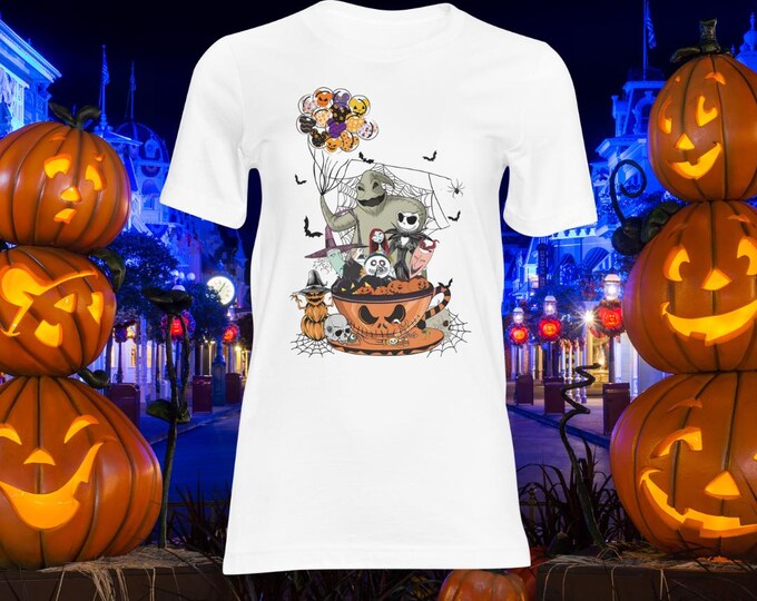 Nightmare Before Christmas Take on Teapot Ride