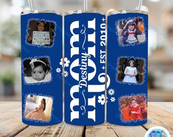 Mom 20oz Tumbler with Photos