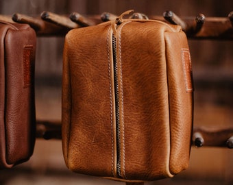 Leather Dopp Kit