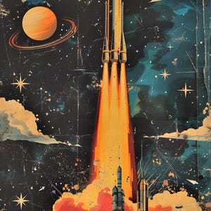 3D Weltraumkarte, Rakete