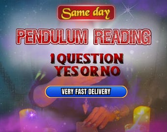 Pendulum Reading, Accurate Pendulum, Yes No Tarot, Yes No Reading, Pendulum Divination, Oracle Reading, Psychic Clarity, Yes No Psychic