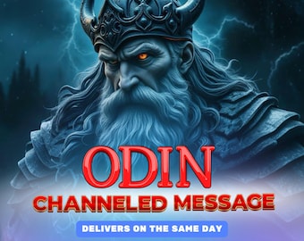 Channeled Message from Odin, Personalized Guidance & Wisdom, Insight from the Norse Allfather, God of Knowledge, Strategy and Transformation
