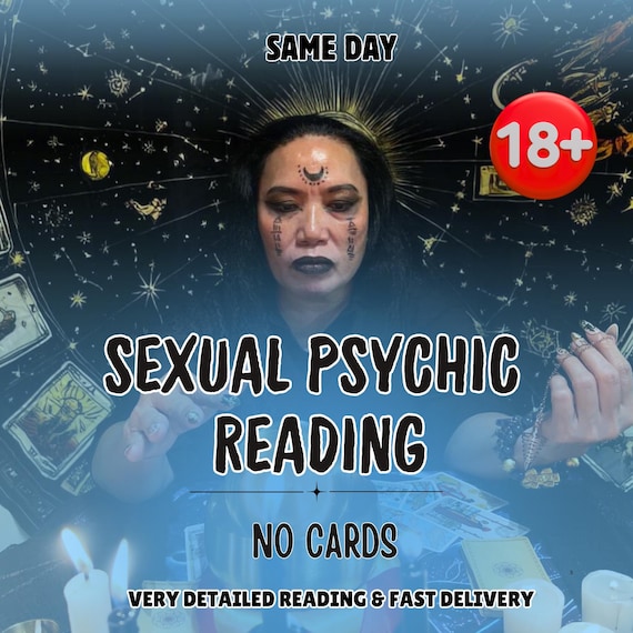 Sexual Psychic Reading, In-Depth Erotic Love Reading, His/Her Dirty Thoughts, Hidden Desires, Same Day, PDF