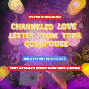 Channeled Love Letter from Your Godspouse, Divine Message, Sacred Bond, Devotion, Spiritual Connection, SAME DAY