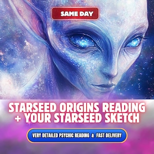 Starseed Origin Astrology Report, Starseed Home Planet, Astrology Art, In-Depth Starseed Origins Reading, Alien Past Lives & Alien Contacts