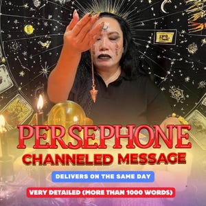 Channeled Message from Persephone, Personalized Guidance & Transformation, Wisdom from the Greek Goddess of Spring and the Underworld