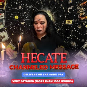 Channeled Message from Hekate, Patron, Matron, Divine Connection with the Goddess of Magic, Witchcraft & Transformation, SAME DAY