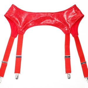 Galactic Garter Belt in Martian Magma Red