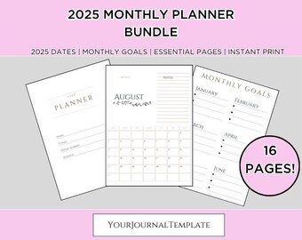2025 Monthly Planner