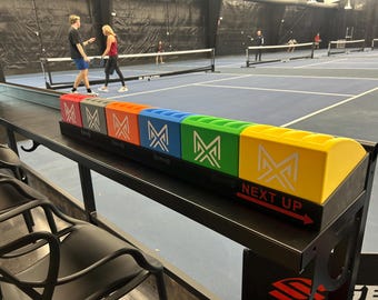 El sistema PaddleUp definitivo para el Pickleball de juego abierto