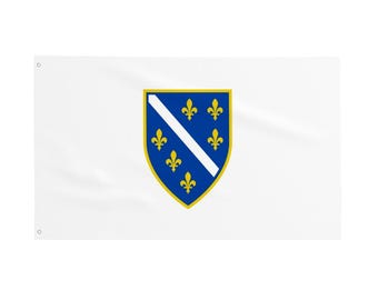Bosnia and Herzegovina Flag (1992-1998): Wall Tapestry Banner (90x150 cm)
