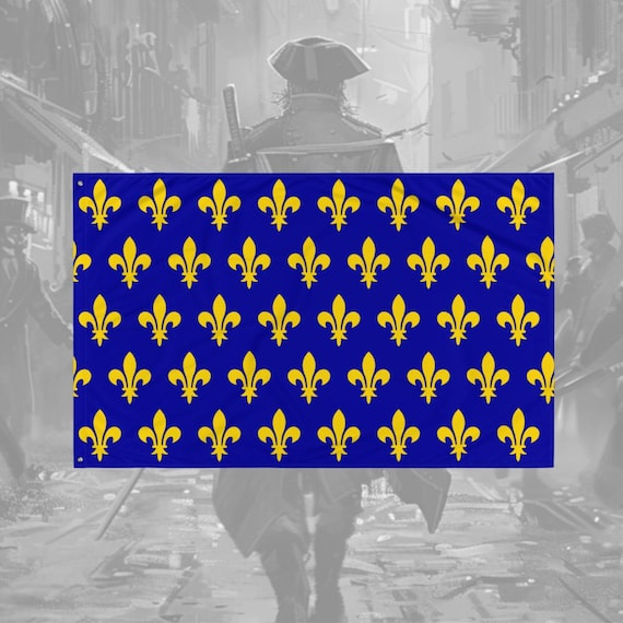 Kingdom of France Flag: French Historical Tapestry Banner Home